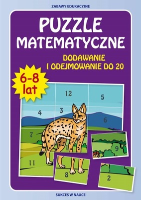 Puzzle matematyczne dodawanie i odejmowanie