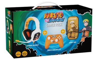 Zestaw akcesoriów Konix Naruto Shippuden Gamer Pack