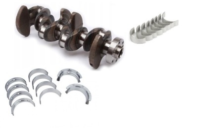 Wał коленчатый bmw 2.0b комплект  с вкладышами фото №1