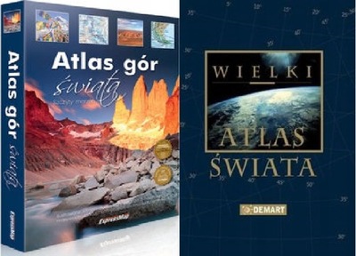 Wielki Atlas Świata + Atlas gór świata