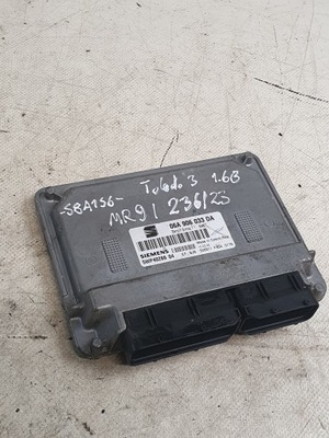 COMPUTADOR UNIDAD DE CONTROL DEL MOTOR OE 06A906033DA SEAT TOLEDO 3 1.6B 75KW 05R.  