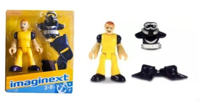 FISHER PRICE IMAGINEXT FIGURKA NURKA KOLEKCJA