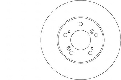 DISCS BRAKE 2 PCS. HONDA HR-V 99-05 A.B.S. - milautoparts-fr.ukrlive.com