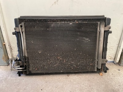 Seat leon iii 5f радиатор вентилятор радиатора фото №1