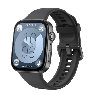 Smartwatch HUAWEI WATCH Fit 3 zegarek sportowy czarny