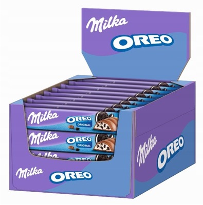 Baton Milka Oreo Batonik w Czekoladzie Mlecznej 37g x 36 szt