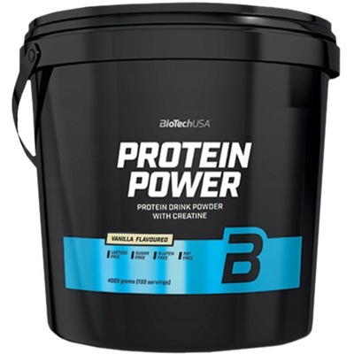 BioTech USA Protein Power 4000g BIAŁKO KREATYNA