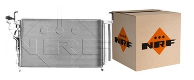 Радіатор кондиціонера з осушувач hyundai h1 07- фото №1