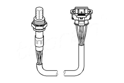 TOPRAN ЗОНД ЛЯМБДА OPEL AGILA 1.0 12V (A) (H00)