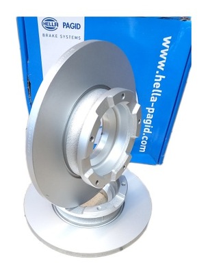 2x тормозные диски тормозные osi задняя hella ford torneo custom transit custom 2012- фото №1