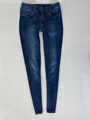 G-STAR spodnie skinny JEANS RURKI 26 36 S