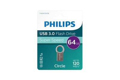 Pendrive Philips USB 3.0 64GB CIRCLE Edition