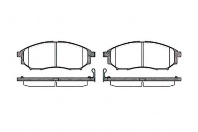Roadhouse тормозные колодки тормозные infiniti ex 37 фото №1