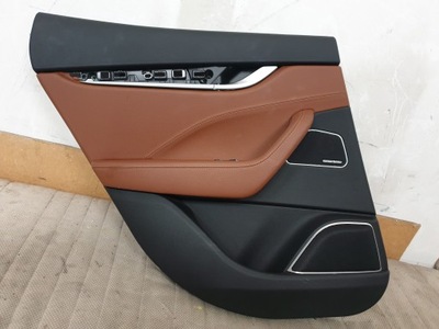 Masrati levante обшивка дверь левый задняя коричневый фото №1