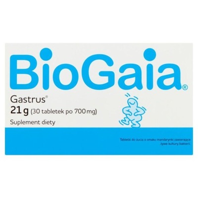 BioGaia Gastrus Suplement diety tabletki do żucia