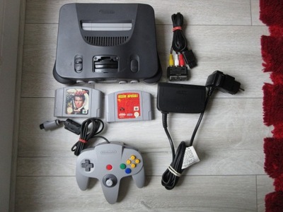 KONSOLA NINTENDO 64 NUS-001 KOMPLET JAPAN 1996R