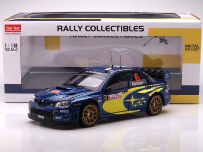 Subaru Impreza #6 Atkinson/Prevot Monte-Carlo - 2008 WRC07 Sun Star 1:18