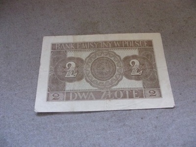Banknot 2 złote - 1941 rok - Seria AG