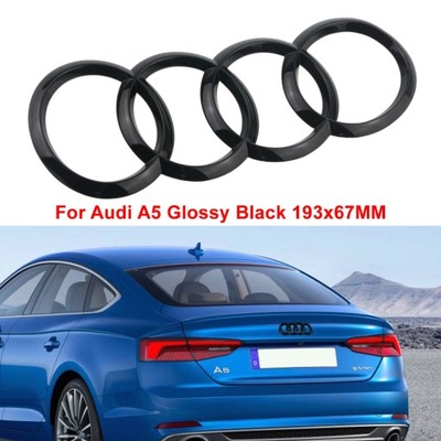 ZAKRZYWIONE EMBLEMA AUDI A7 Q3 202*71 MM  