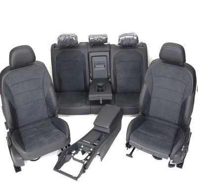 Vw arteon r-line сидіння заднє сидіння оббивка алькантара фото №1