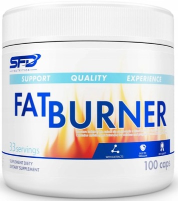 SFD FAT BURNER 100 kapsułek SPALACZ TŁUSZCZU