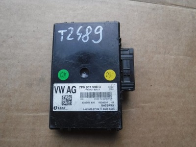 Модуль блок управления шлюз vw touareg ii 7p6907530c фото №1