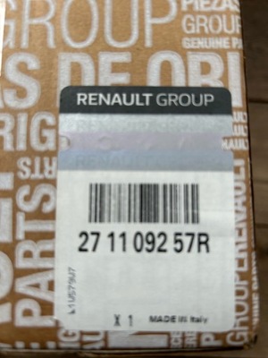 CONDENSADOR DE ACONDICIONADOR DACIA RENAULT CON 271109257R  