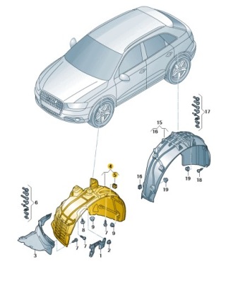 Підкрилок 80a821171e оригінальний оригінальний номер фото №1