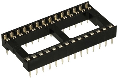 10x podstawka zwykła 28 pin DIP28