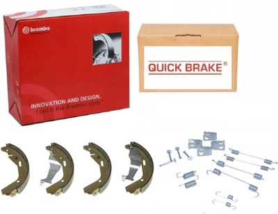 Гальмівні колодки+ пружини suzuki wagon r+ 1.3 2000-04 фото №1