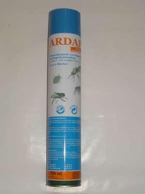 Spray Ardap 750ml na mrówki osy pchły piórojady dezynfekcja dla gołębi