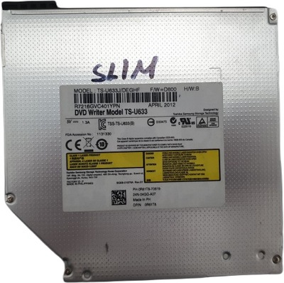 oryg. Nagrywarka DVD TOSHIBA TS-U633 slim sata