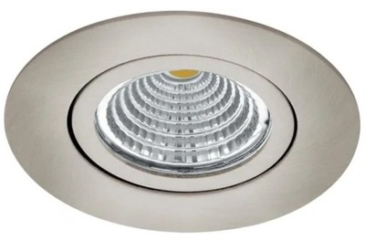 Spot - EGLO Saliceto - Ściemnialna Oprawa Do Zabudowy LED 6W/230V - Chrom