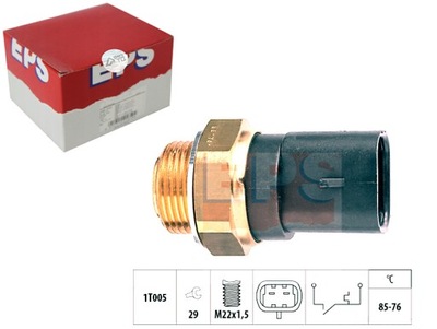 Вимикач вентилятора радіатора iveco eps фото №1