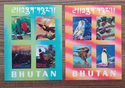 Fauna - Ptak - Sowa - Pingwin - Papuga - Bhutan