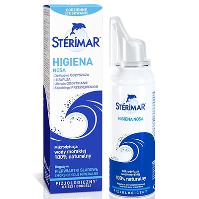 STERIMAR Higiena Nosa woda morska 100ml