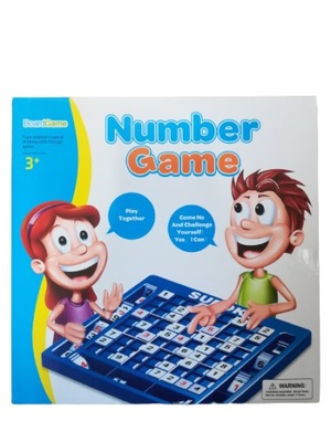 Gra logiczna liczbowa łamigłówka sudoku