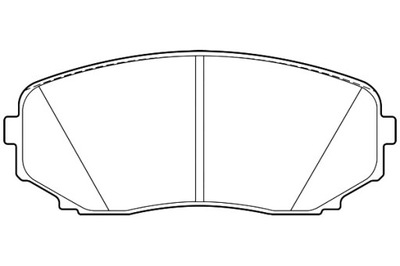 VALEO ZAPATAS DE FRENADO MAZDA CX-7 07- PARTE DELANTERA  