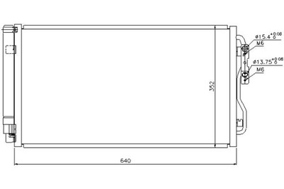 Конденсатор кондиціонера bmw 1 f20 1 f21 2 f22 фото №1
