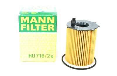 MANN FILTRO ACEITES HU716/2X  