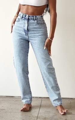 PRETTYLITTLETHING SPODNIE JEANSOWE DAMSKIE 42 EJC