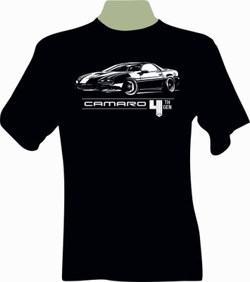 KOSZULKA T-shirt nadruk chevrolet CAMARO 4th gen. 