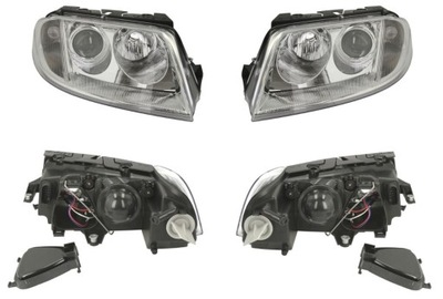 Фара лампа vw passat b5 00-05 l+p tyc фото №1