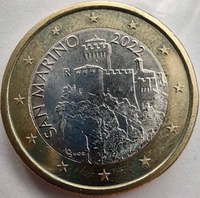 1927 - San Marino 1 euro, 2022