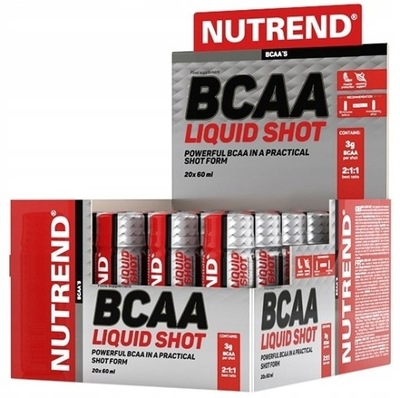 Nutrend BCAA Liquid Shot 20 x 60 ml