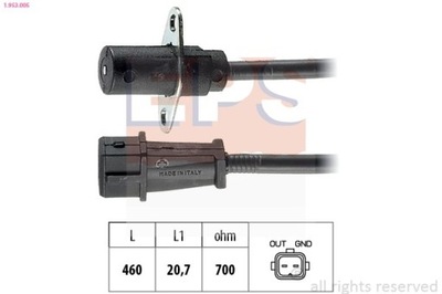 SENSOR POSICIÓN DE EJE CIGÜEÑAL FIAT 1-953-005  