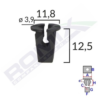 РАЗЪЕМ МОНТАЖНАЯ КРЫЛА VW AUDI SKODA SEAT X10SZT