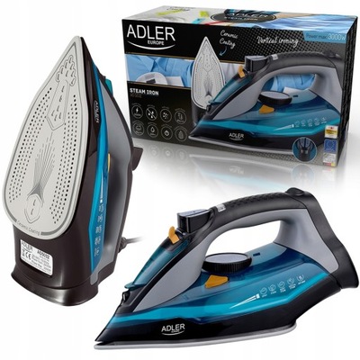 ŻELAZKO PAROWE ADLER 3000 W ANTI-CALC ANTI-DRIP