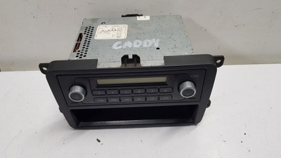 Радио vw caddy iii 2k0035156 фото №1