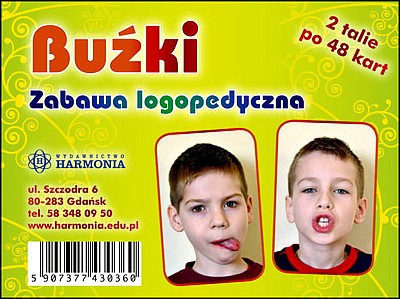 BUŹKI ZABAWA LOGOPEDYCZNA